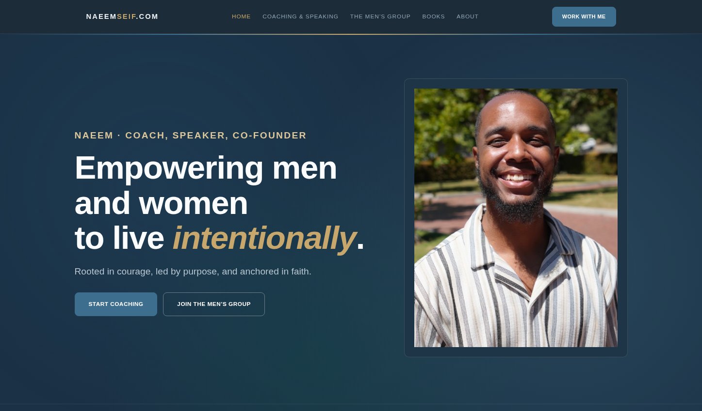 Naeem Hopkins live site